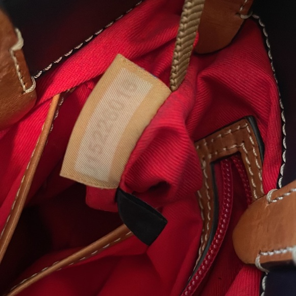 Dooney & Burke black leather purse - Picture 8 of 13